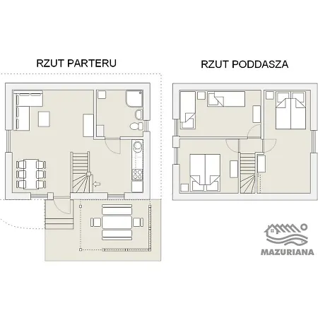 Mazuriana - Wypoczynkowe Nad Jeziorem * Skomack Wielki